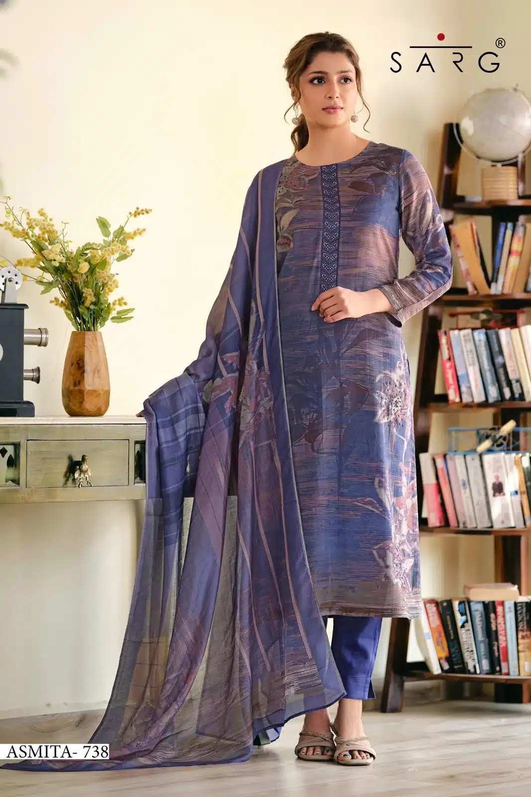 Sarg asmita ladies suits