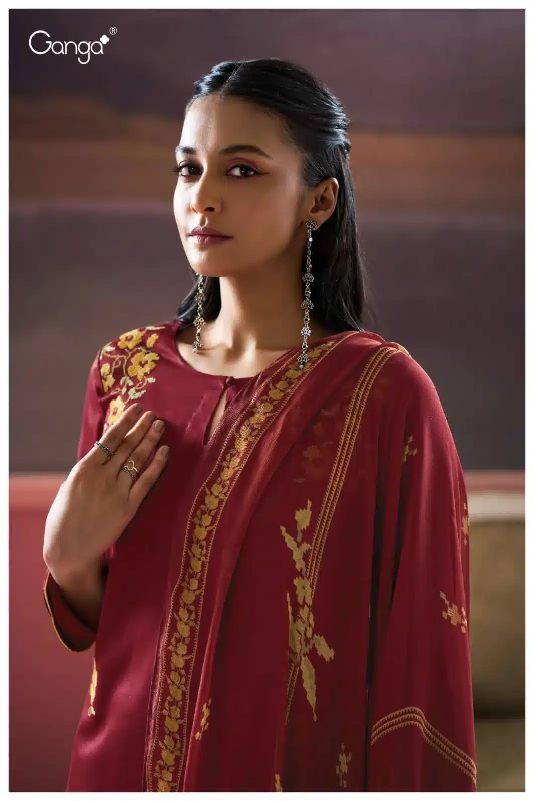 Ganga aashnaa 3181 ladies wholesaler suit