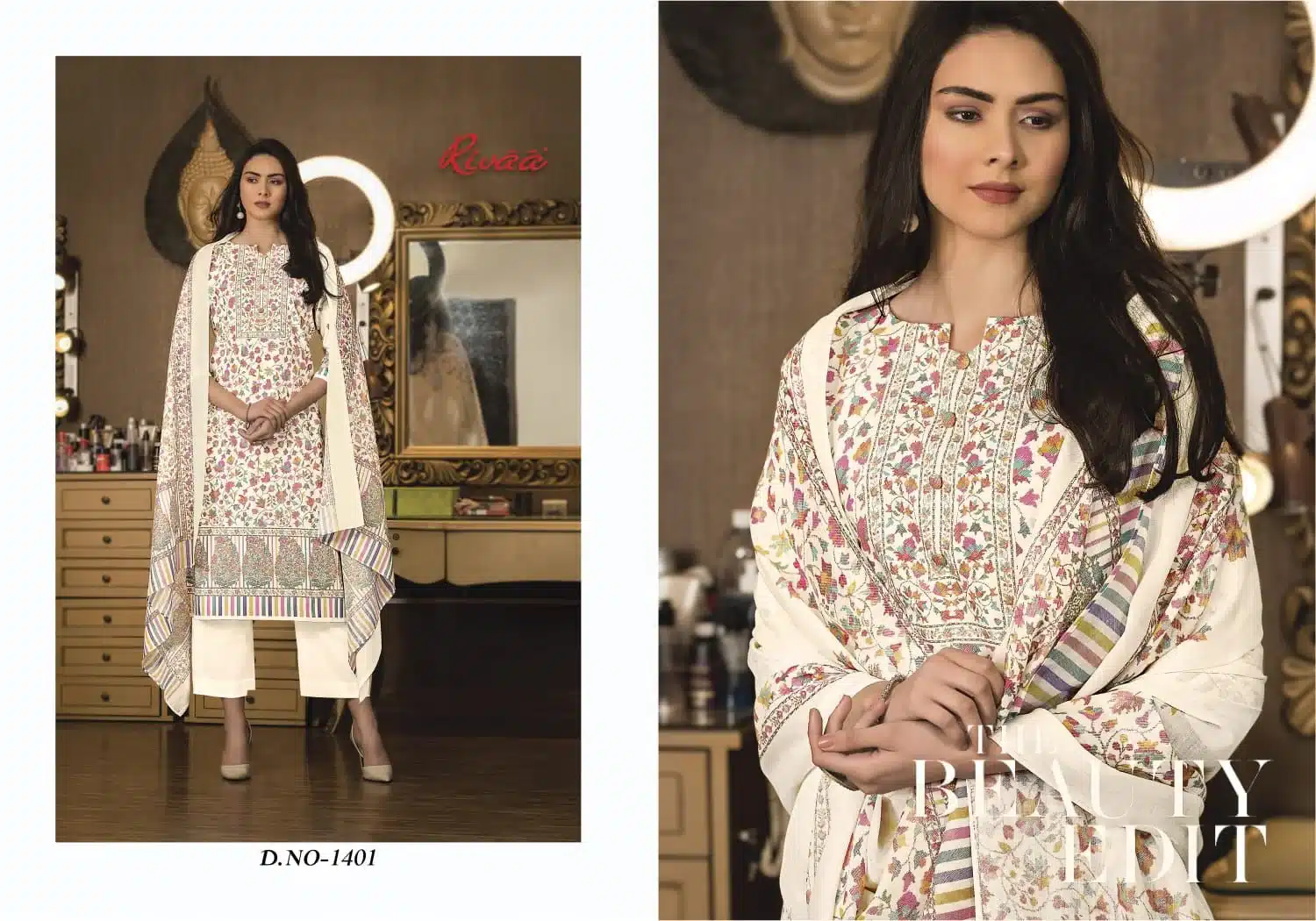 Rivaa kasauti 5 ladies cotton suit