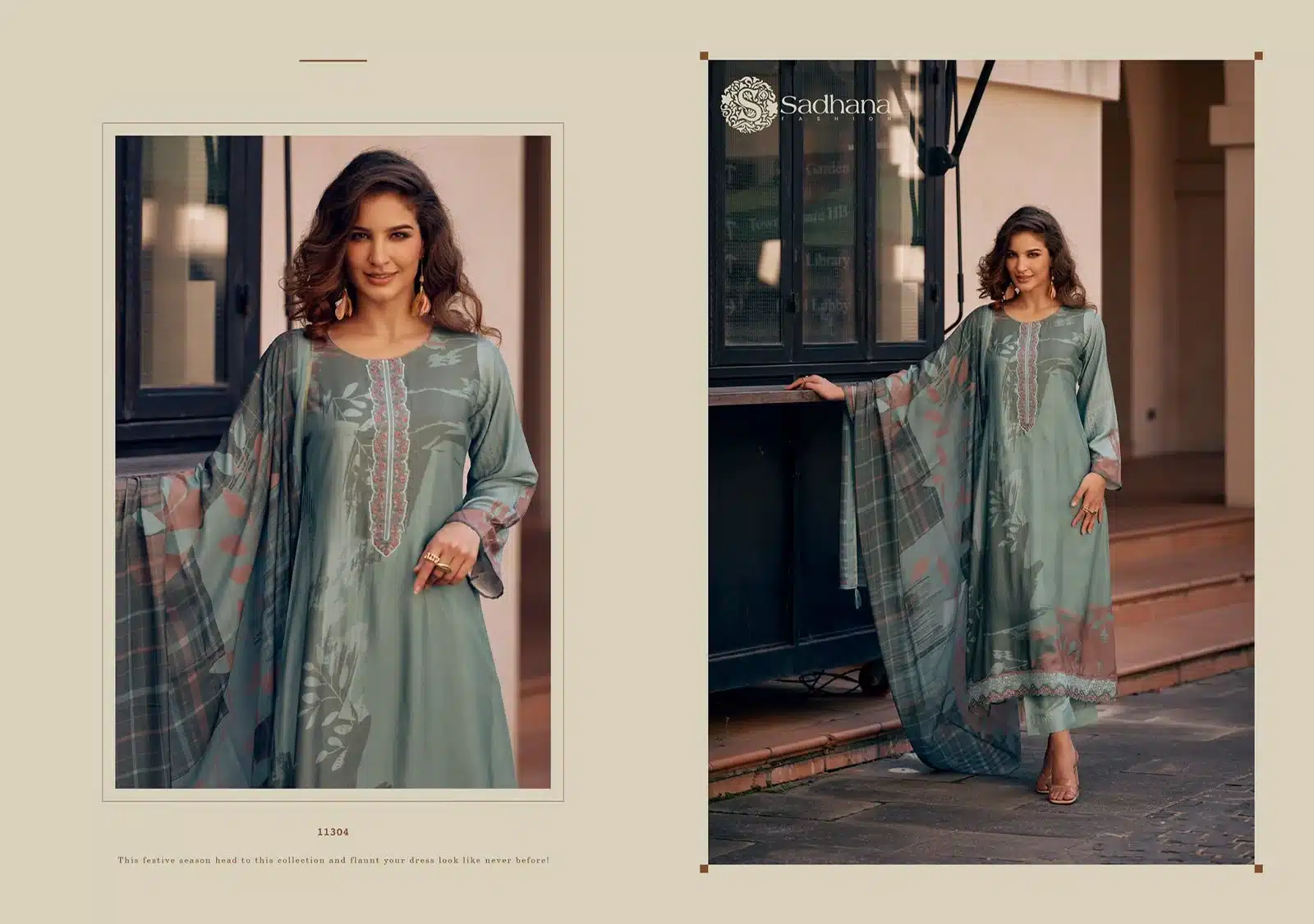Sadhana freya ladies wholesaler suit
