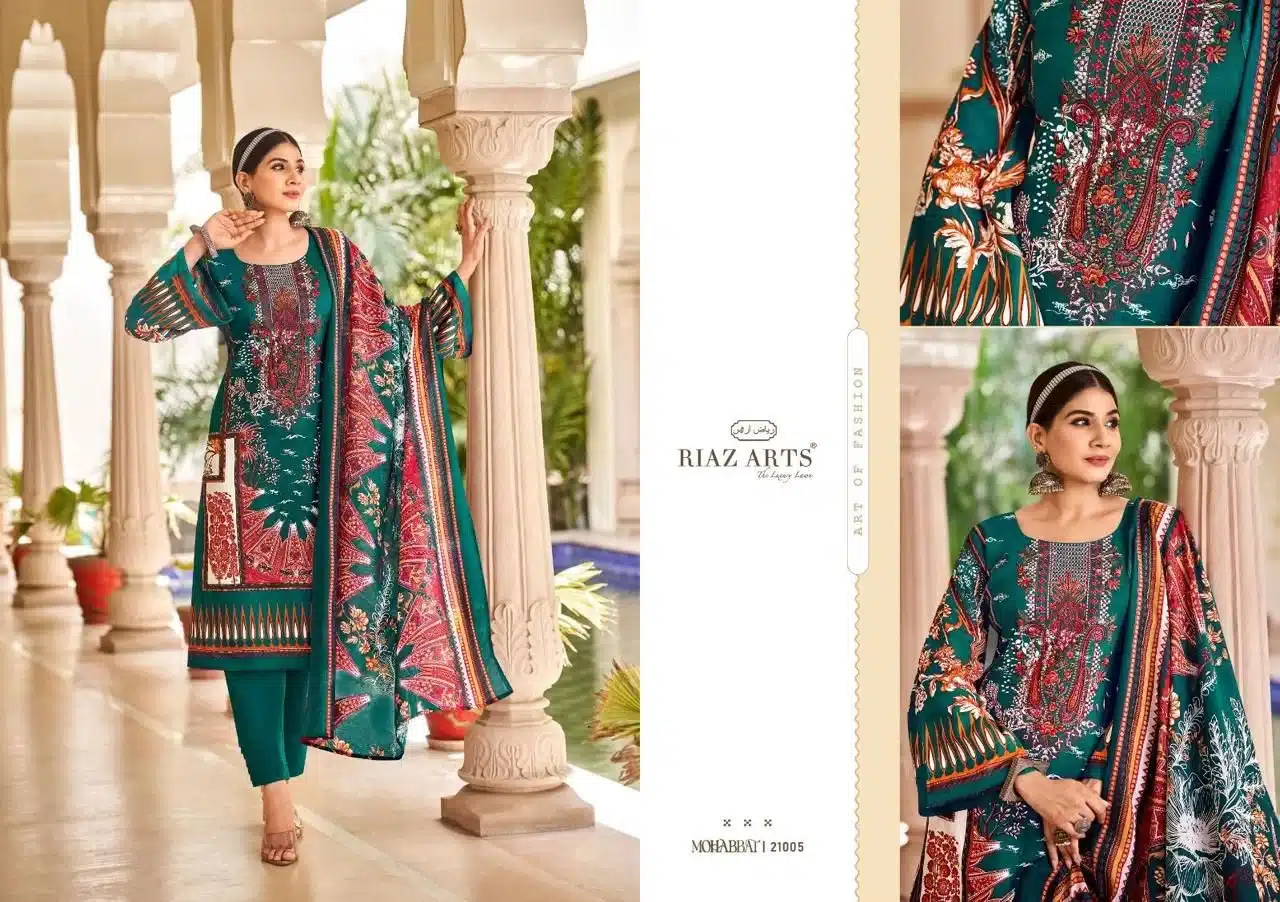 Riaz mohabbat ladies unstitched suit