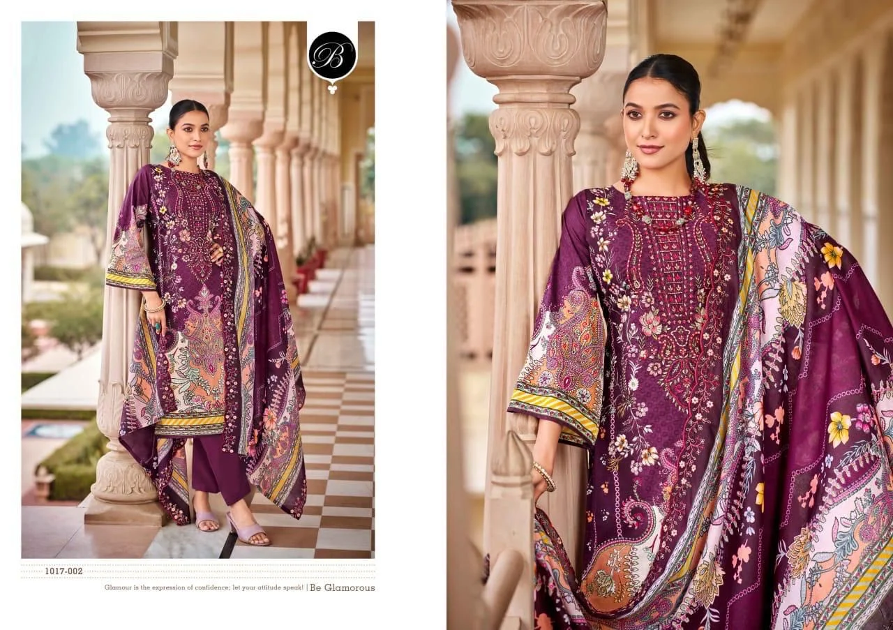 Belliza guzarish 18 ladies designer suit