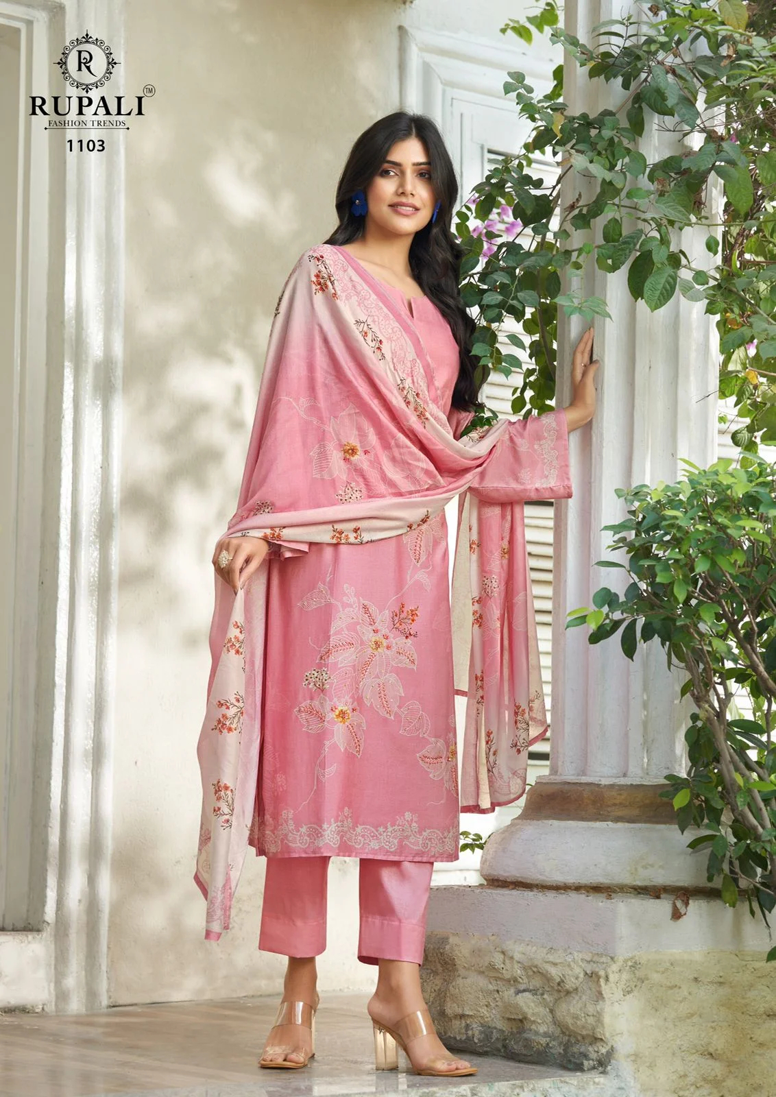 Rupali arrosa ladies designer suit