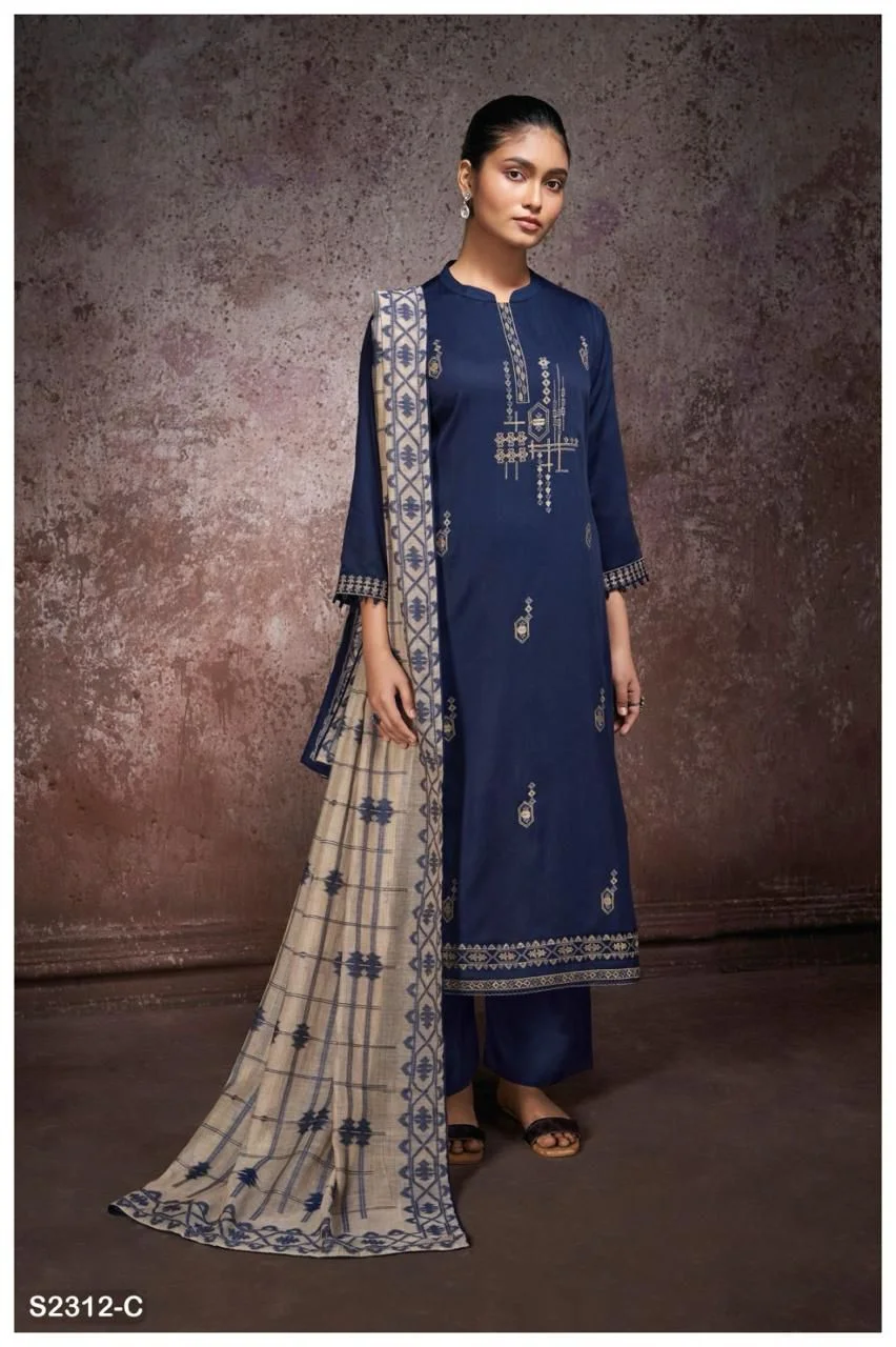 Ganga ryliana 2312 ladies suits manufacturer