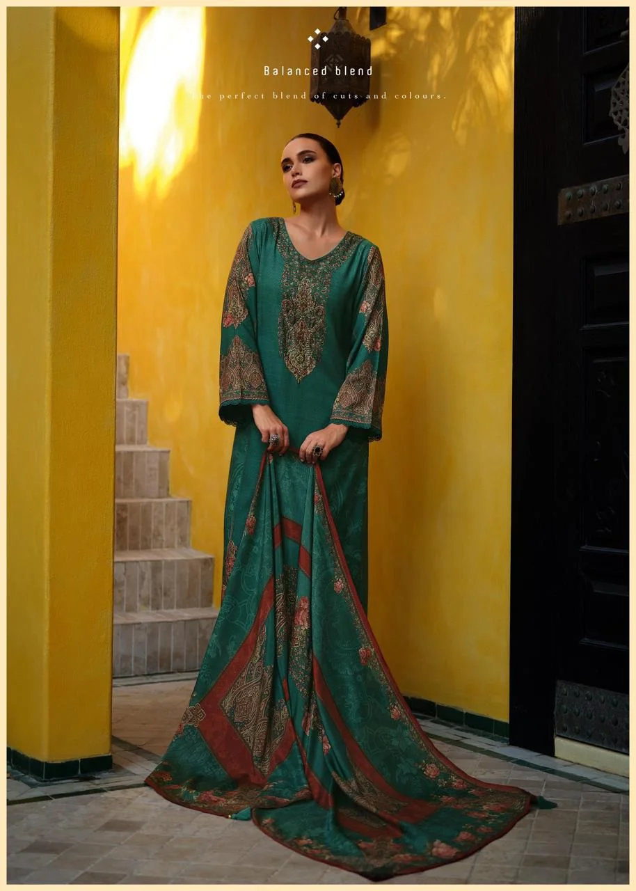 Varsha gulab muslin ladies wholesaler suit