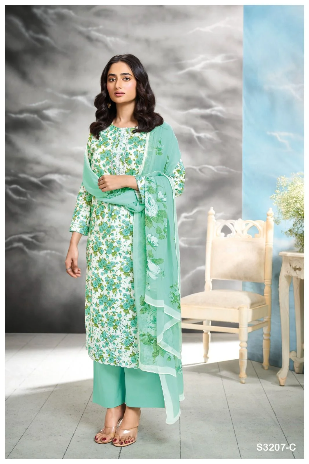 Ganga beonika 3207 ladies suits manufacturer