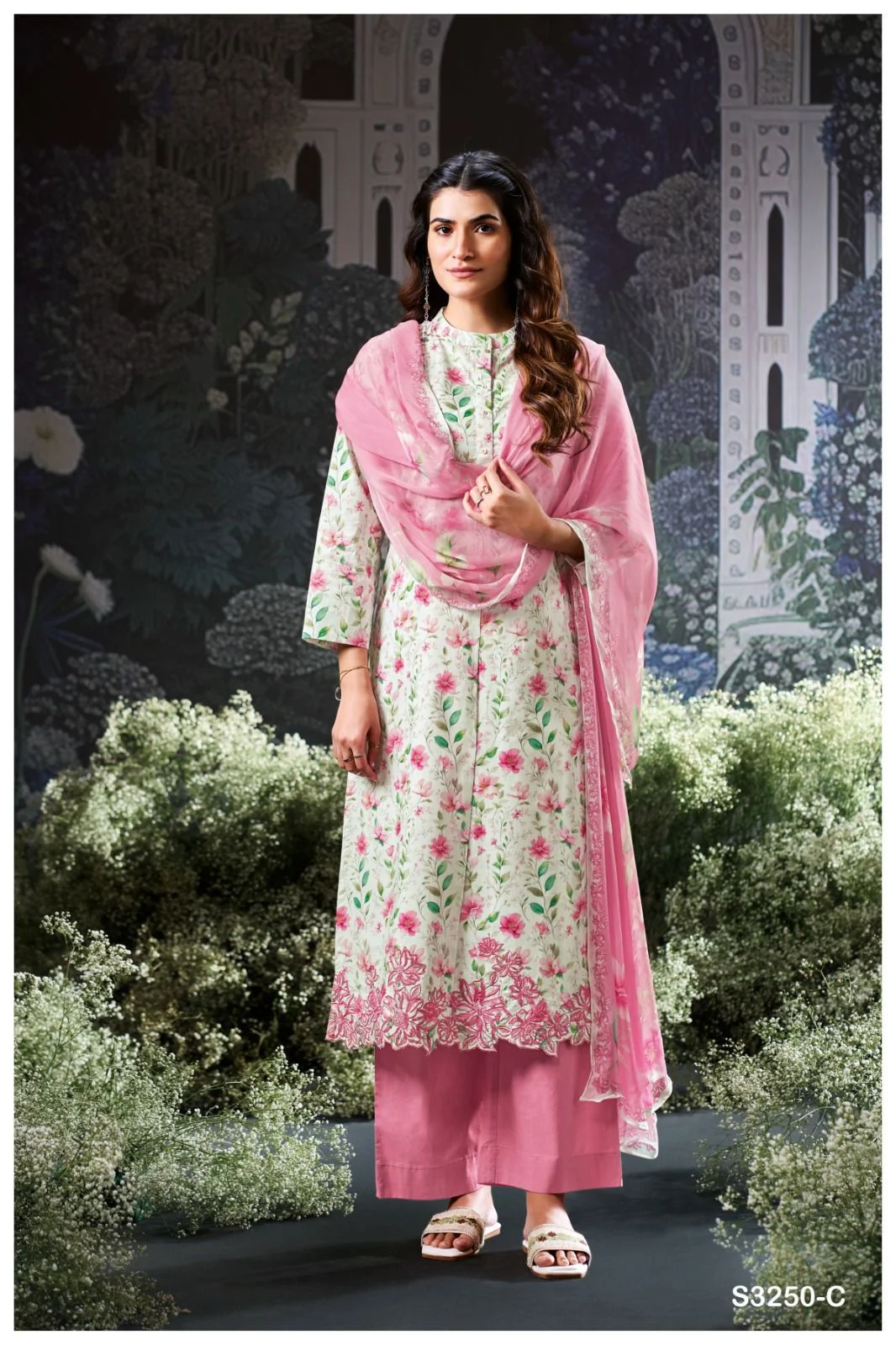 Ganga mason 3250 ladies wholesaler suit n manufacturing supplier