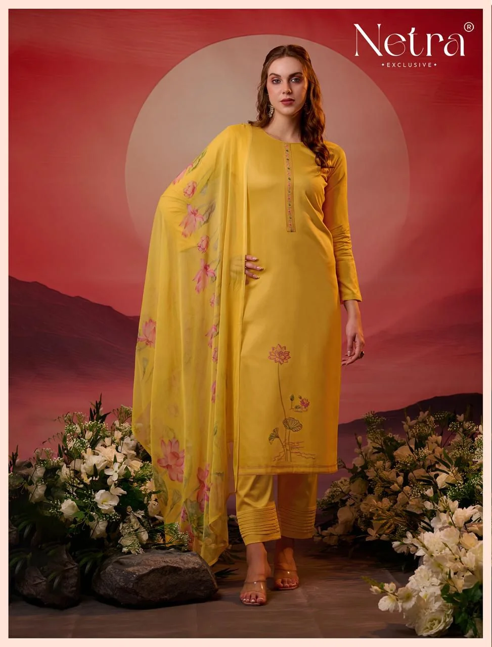 Netra rubi ladies wholesaler suit