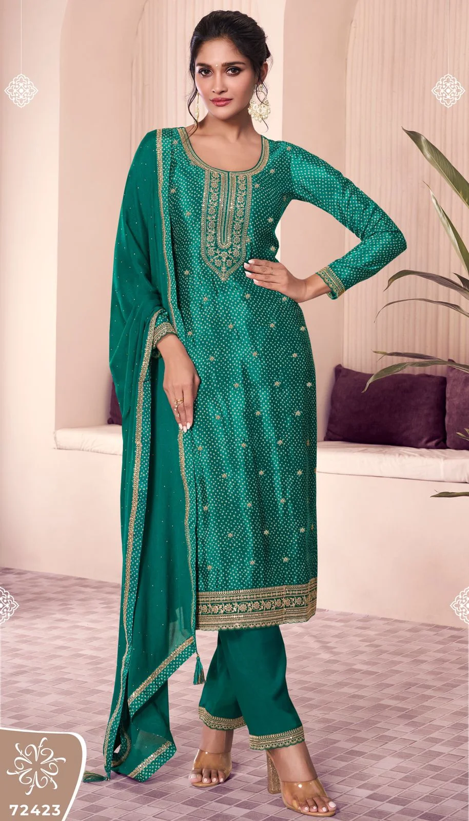 Vinay pahel 4 ladies designer suit