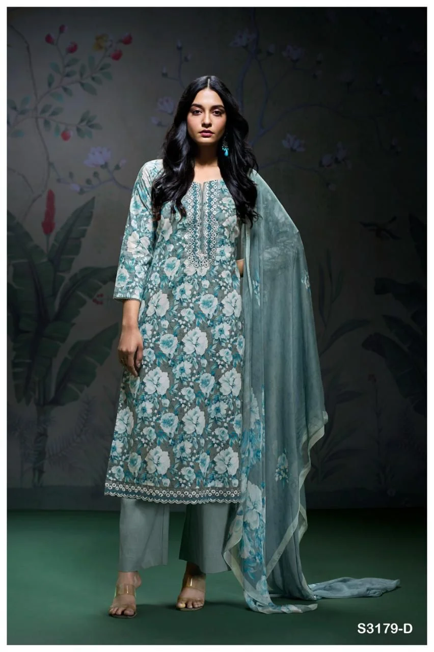 Ganga Aaliayah 3179 ladies suits manufacturer