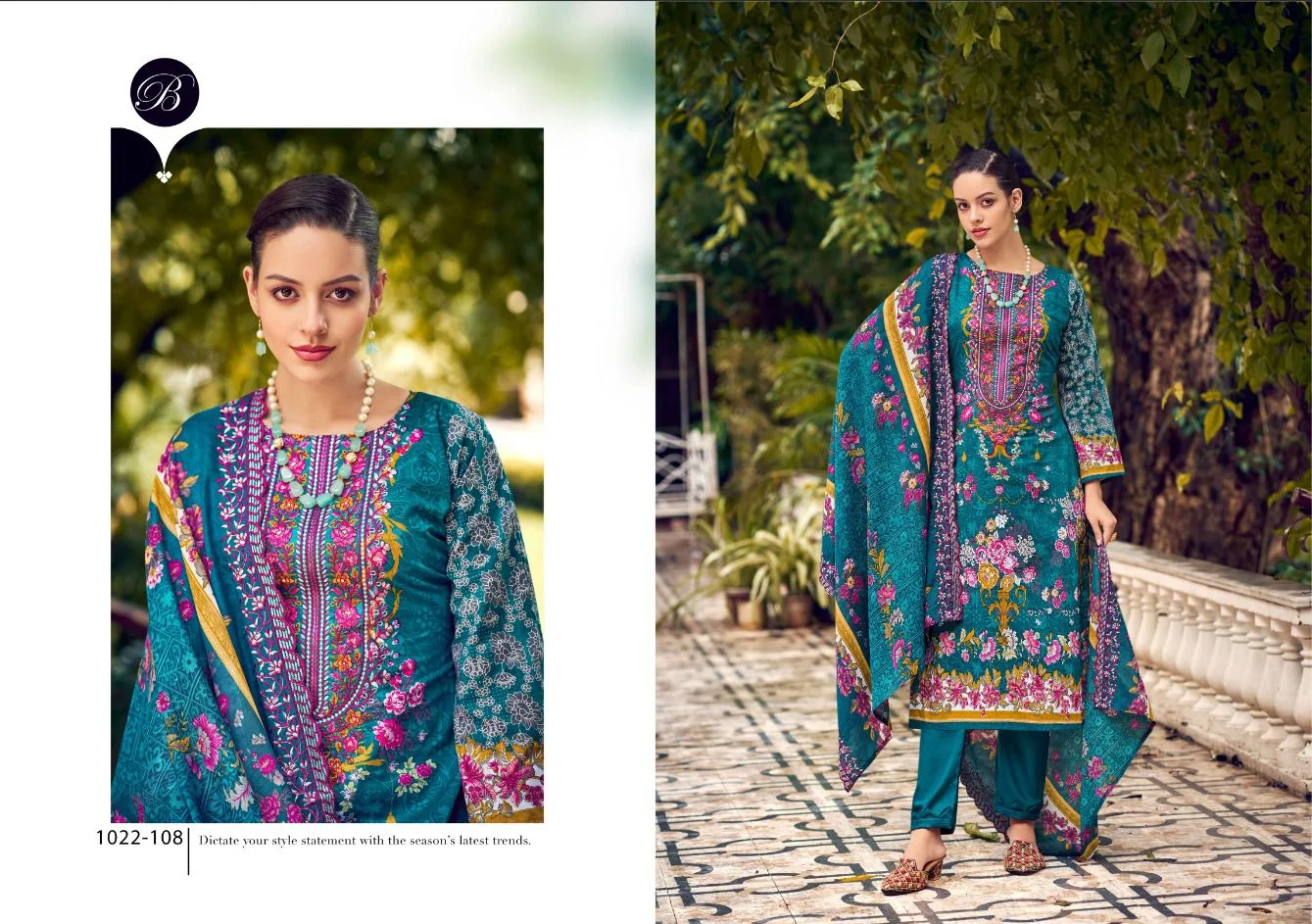 Belliza guzarish 19 ladies wholesaler suit in Delhi