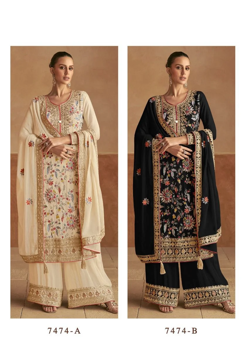 Gulkayra lahza readymade party wear suit