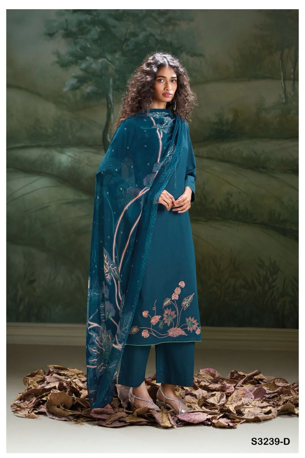 Ganga fenna 3239 ladies suits manufacturing supplier