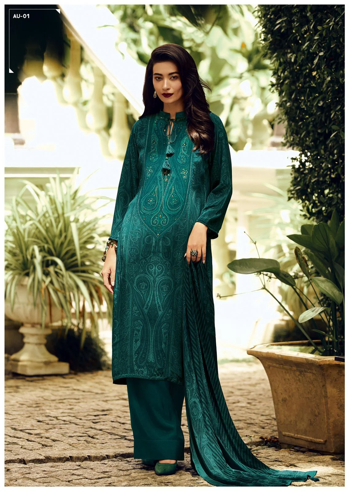 Varsha anura ladies raw silk suits