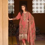 Varsha tropical island lawn cotton suit