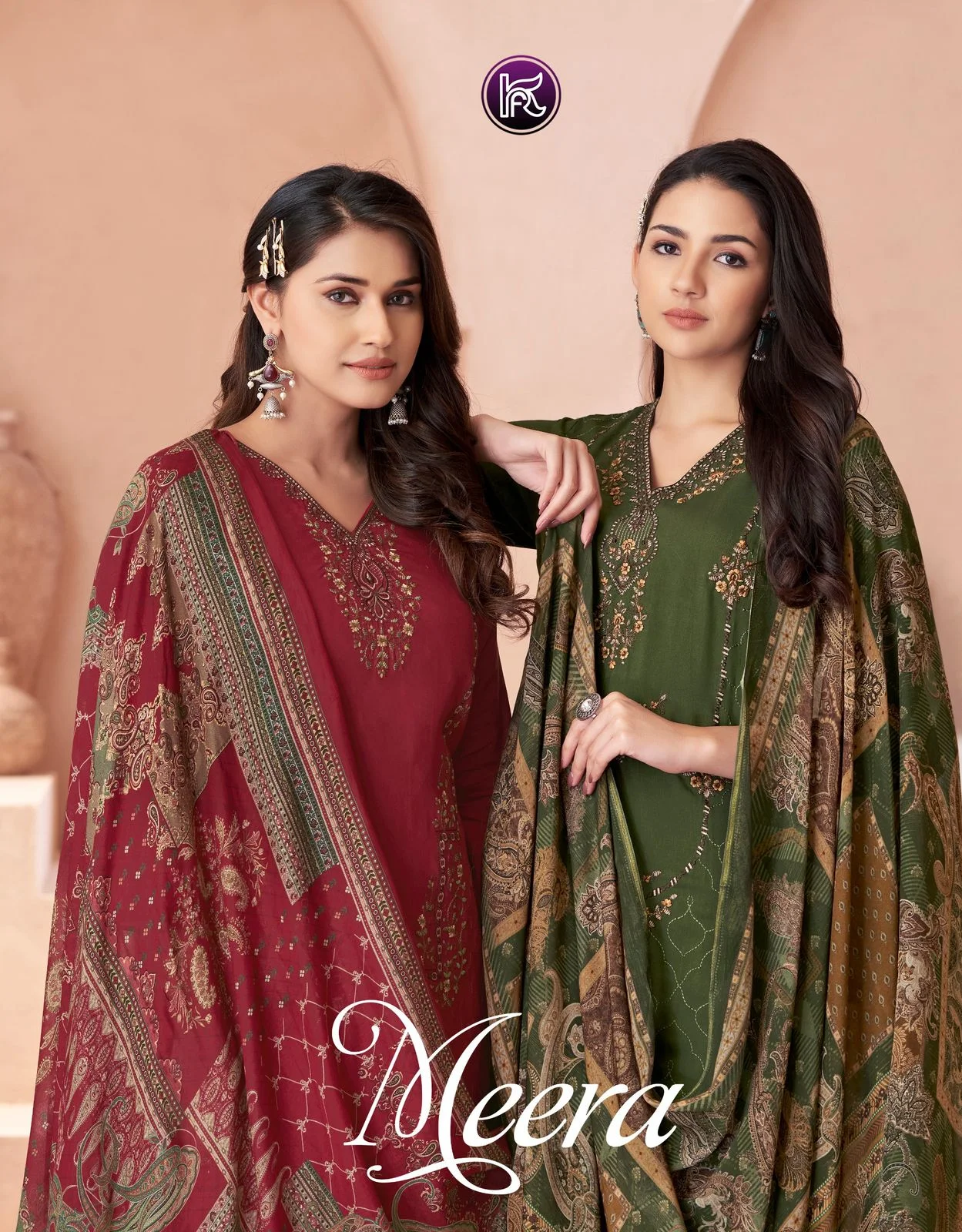 Kala fashion meera ladies dress material