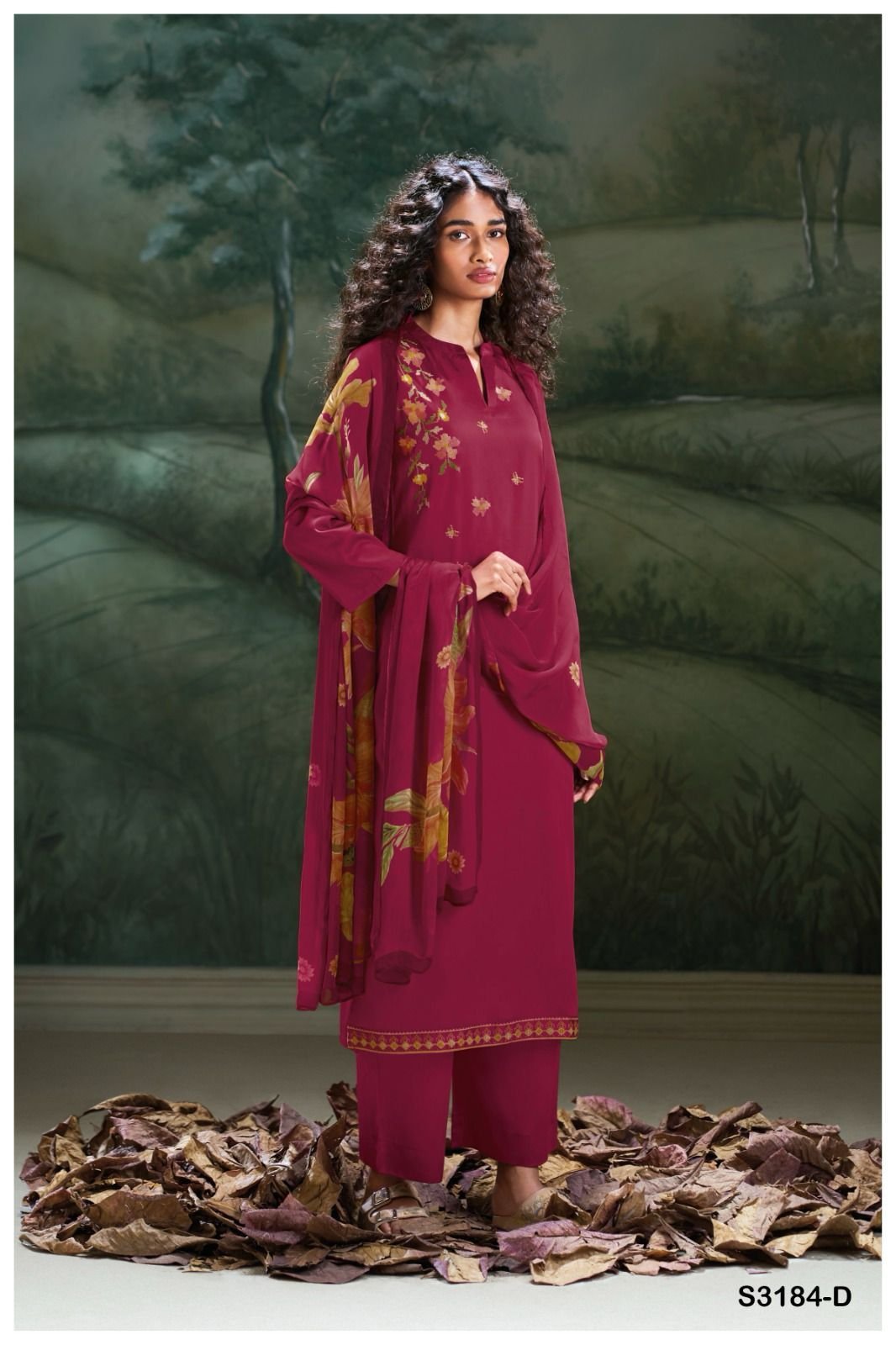 Ganga adia 3184 ladies designer suit