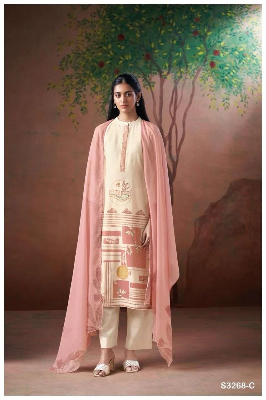 Ganga cairo 3268 ladies designer suits