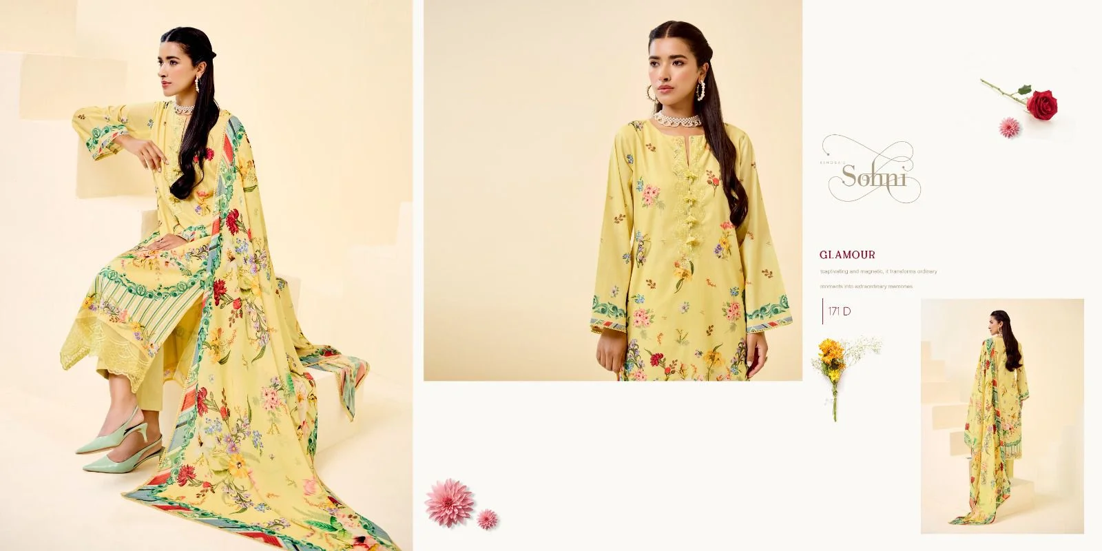 Kimora sohani summer ladies suits collection