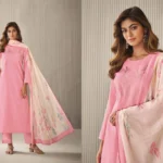 Omtex freida cotton lawn ladies suits exporter