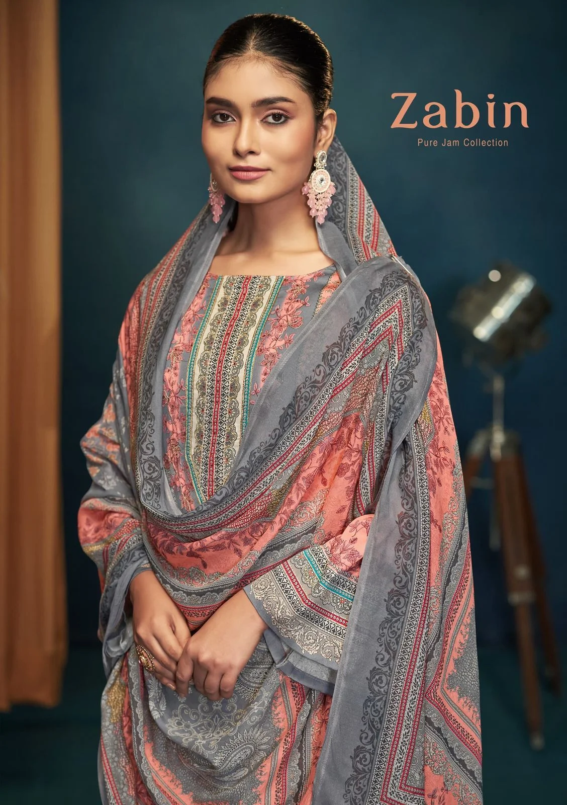 Sargam zabin digital print ladies suits