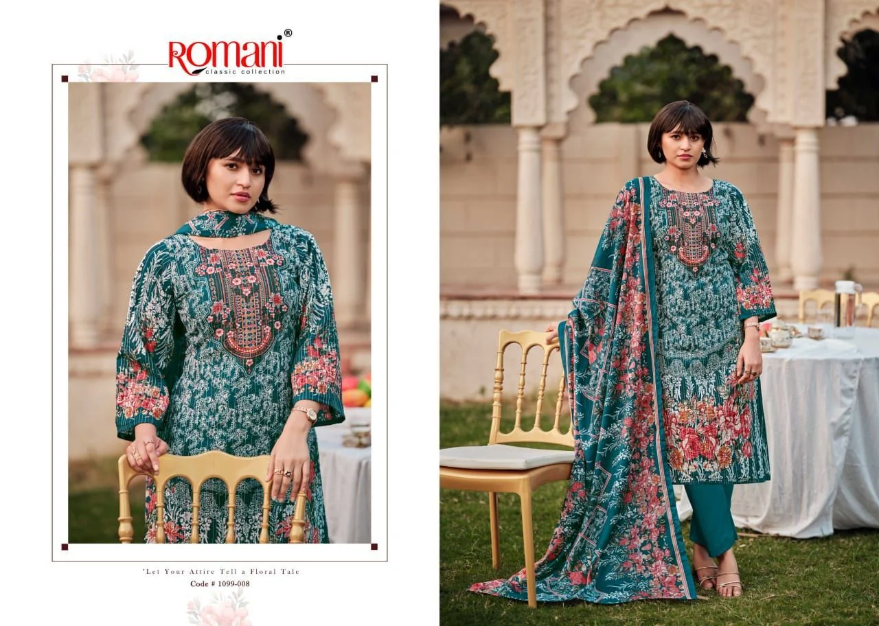 Romani saniya festive collection ladies suits