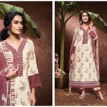 Reyna janhavi block printed ladies suits