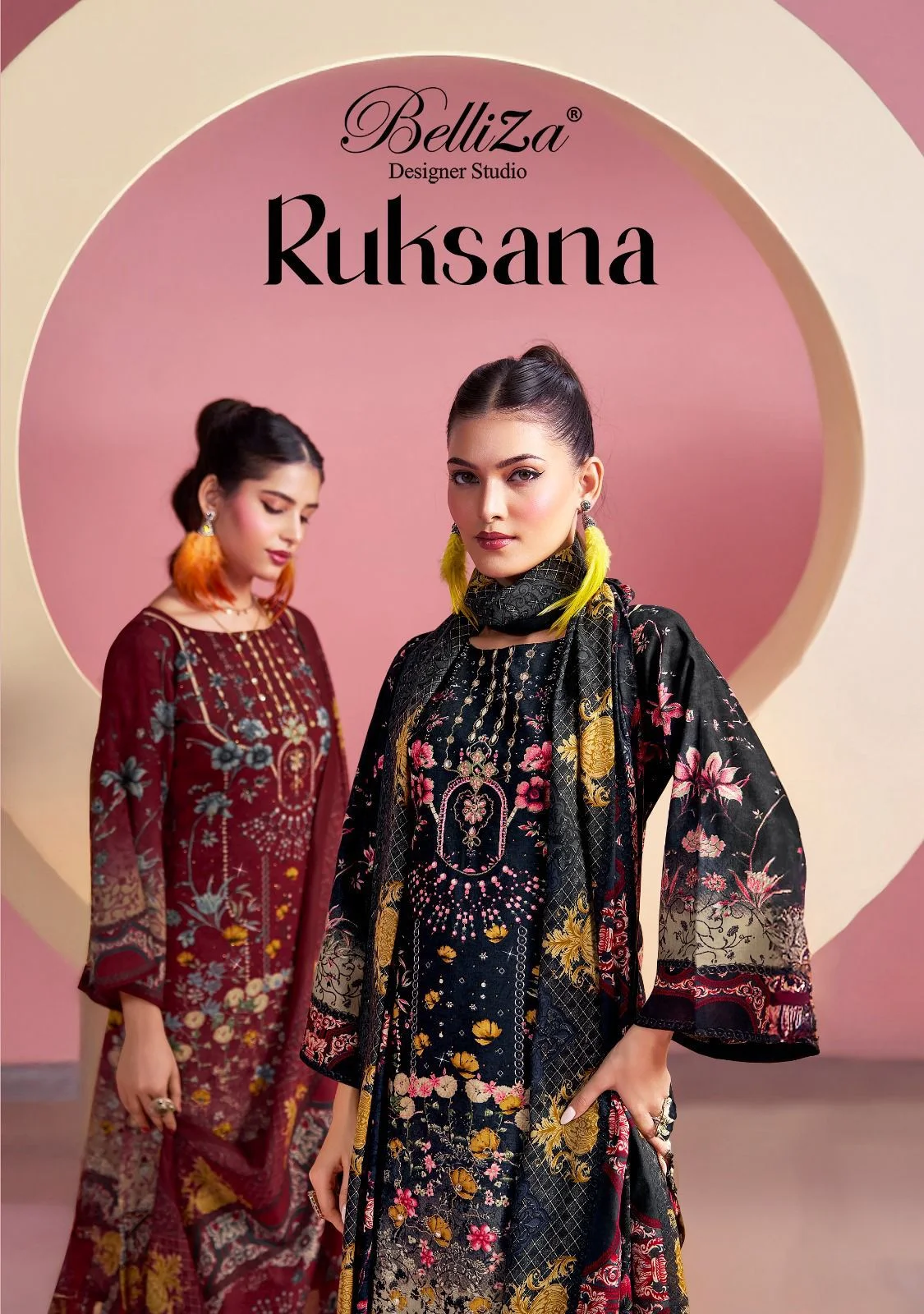 Belliza ruksana designer collection suits