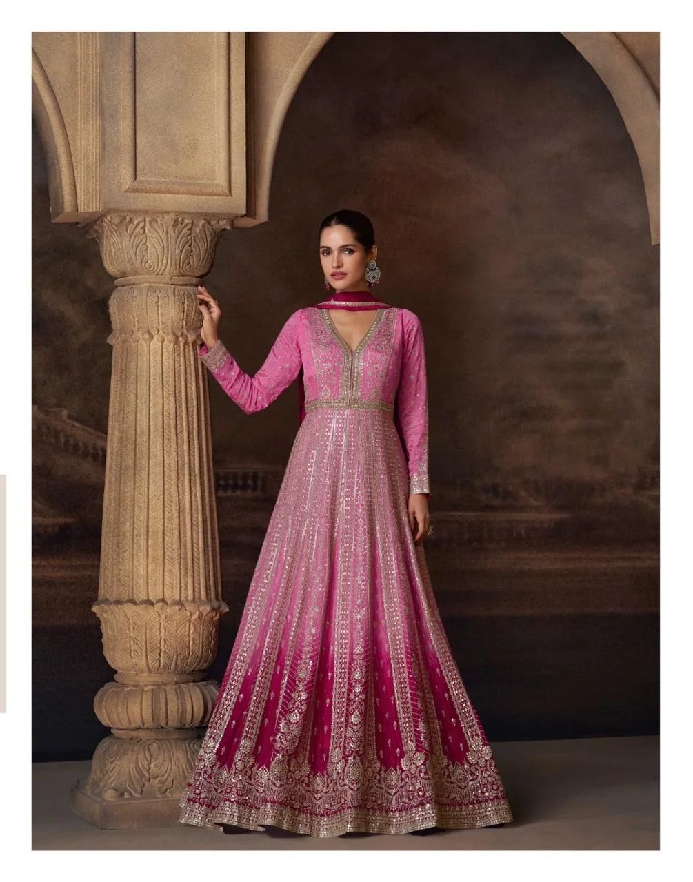 Sayuri avni readymade heavy embroidery dress