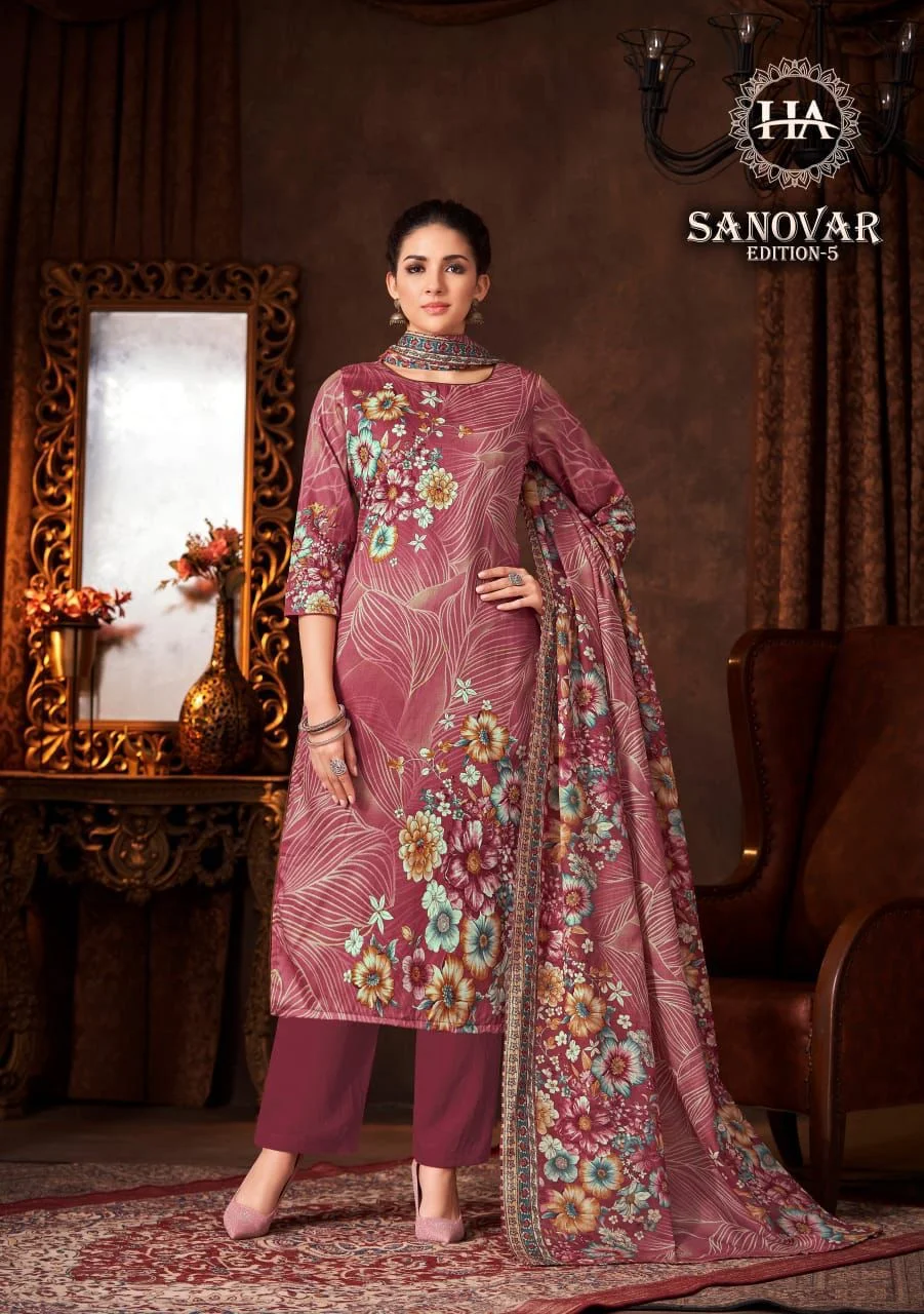 Alok sanovar 5 ladies summer collection suits