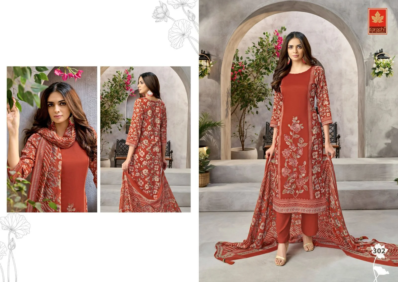 Kesar sandhya ladies designer embroidery suit