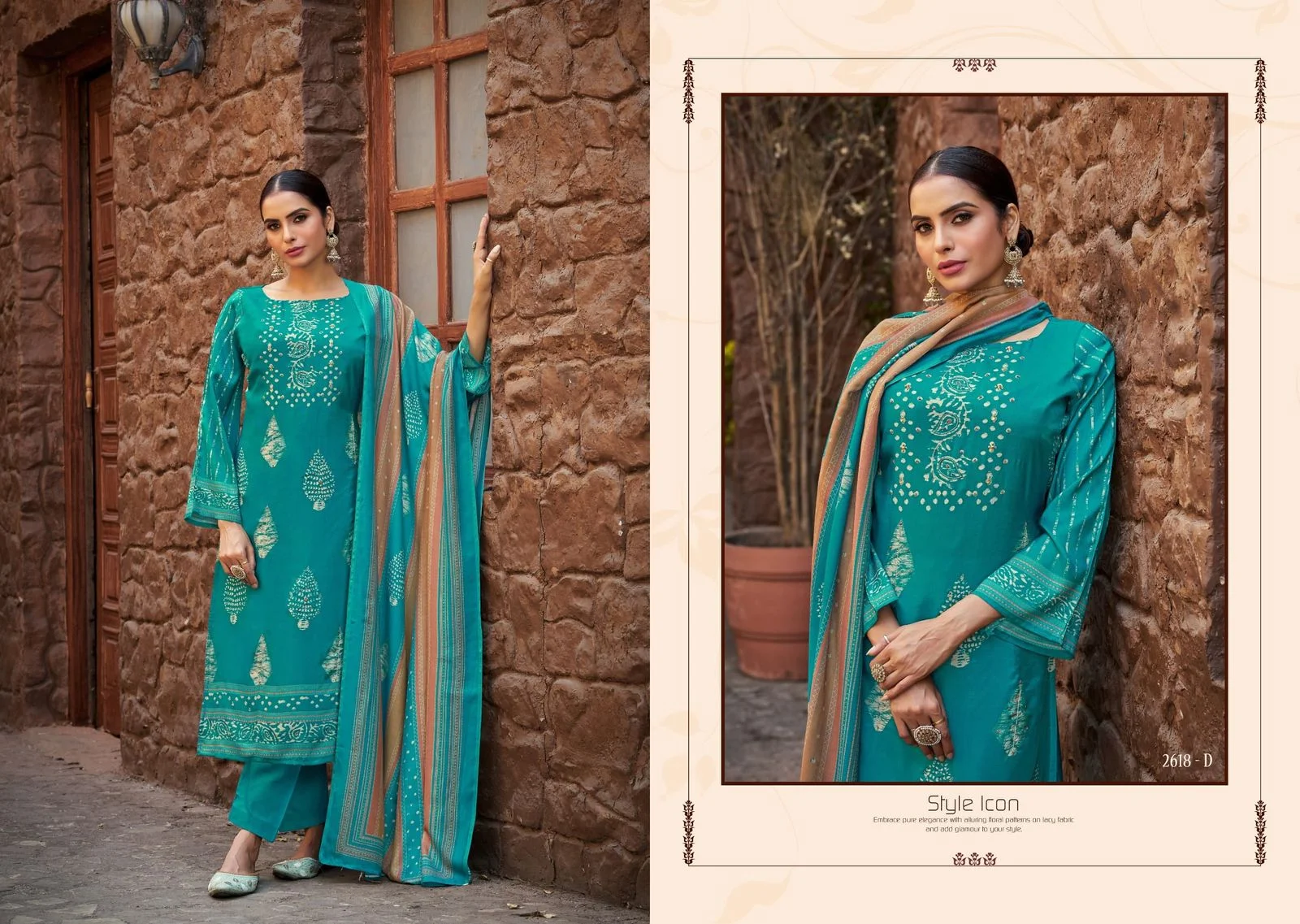 Sargam lucia ladies suits exporter