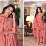 Salvi saira silk fancy febric ladies wholesaler suit