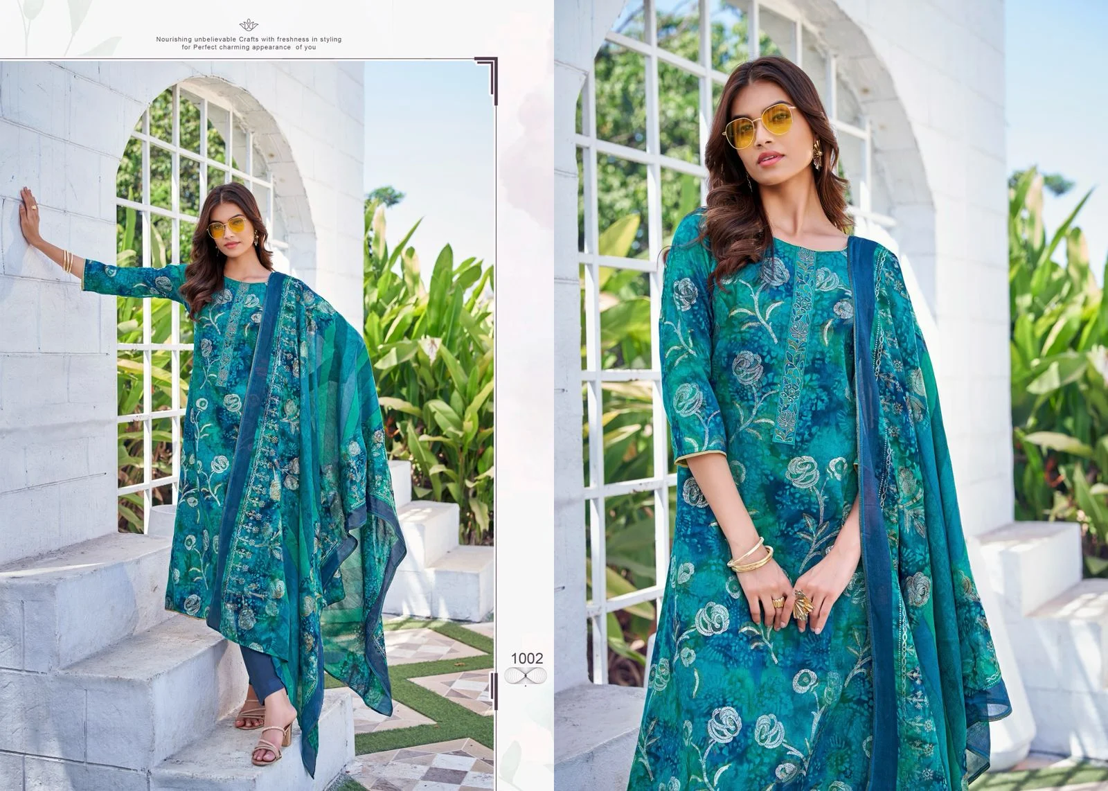 Salvi samara  ladies embroider suits y