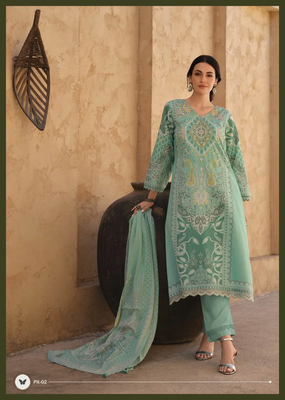 Varsha phoenix ladies party wear suits