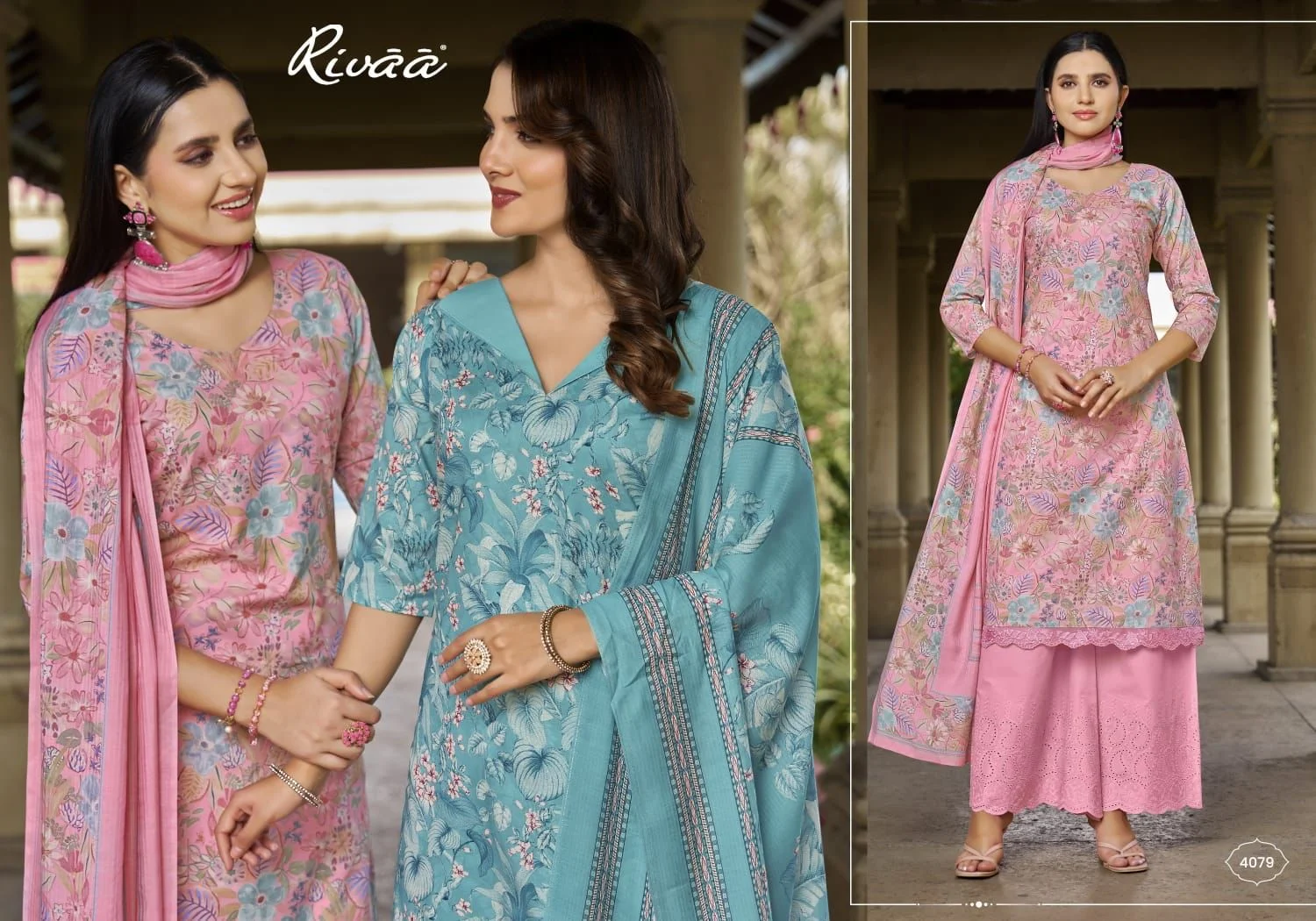 Rivaa suranya ladies suits exporter