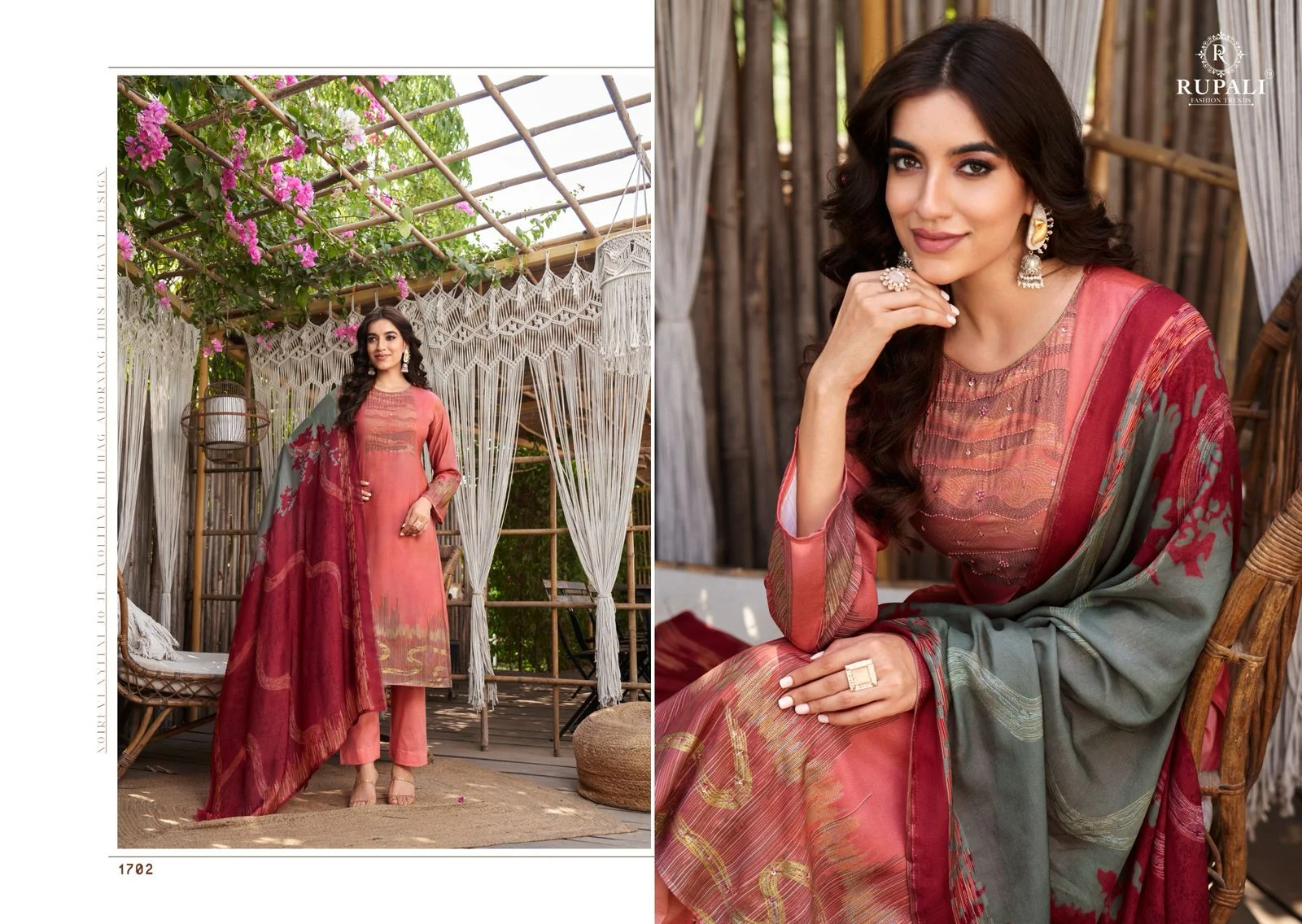 Rupali naveli ladies muslin suit