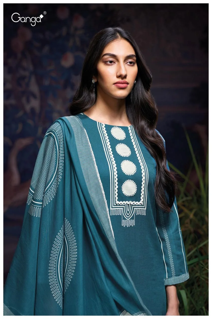 Ganga devanie s3303 ladies designer suit