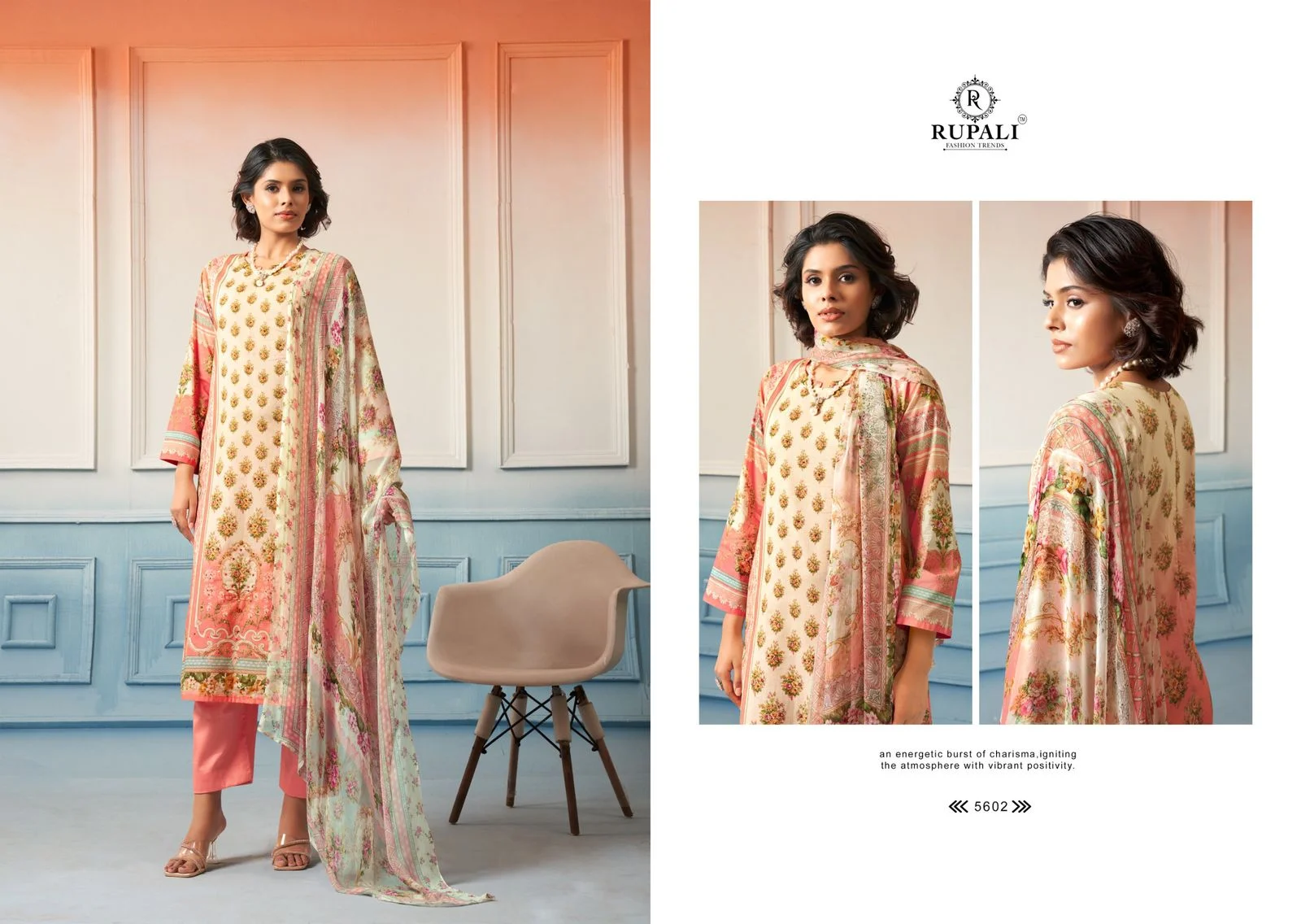 Rupali shehnaaz 2 ladies summer collection suits