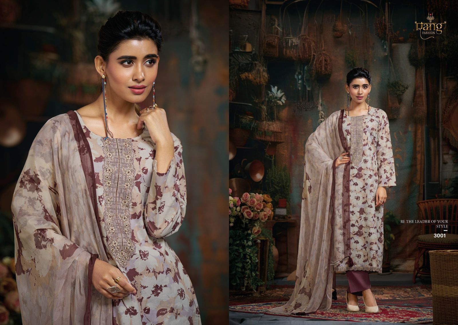 Rang blaze ladies designer suit