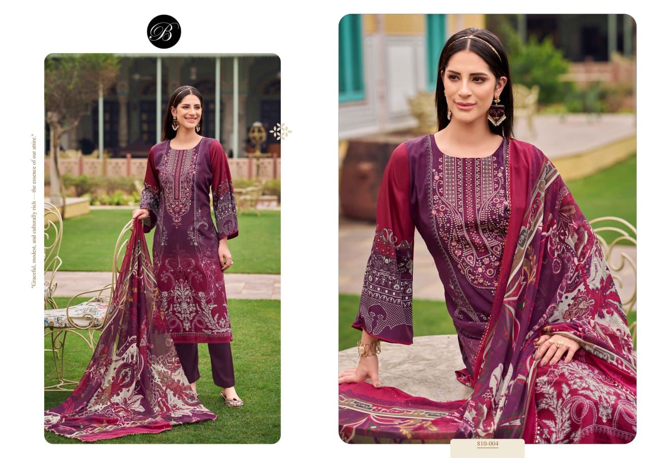Belliza gazal ladies designer suits