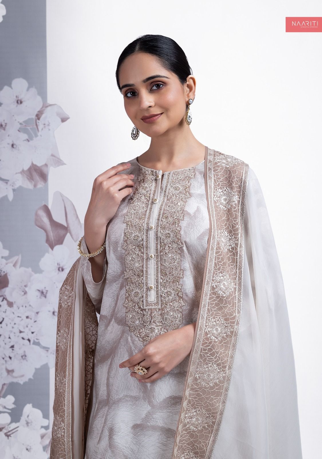 Naariti zebir ladies designer dress material