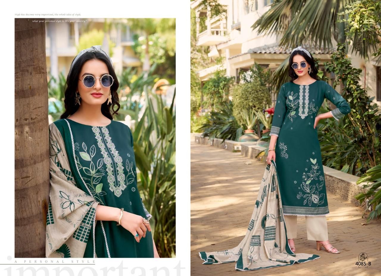Rivaa saaz 2 ladies printed suit