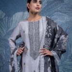 Naariti kizera muslin jacquard suit