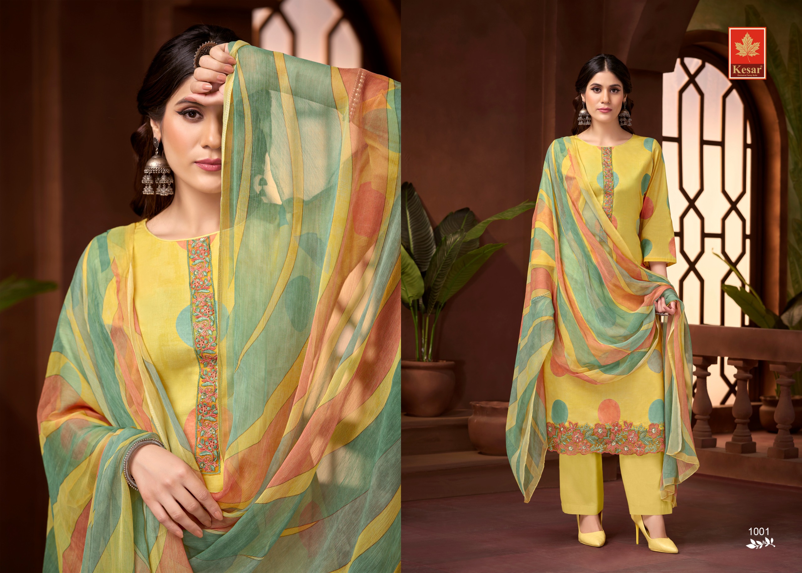 Kesar janvi ladies designer suit