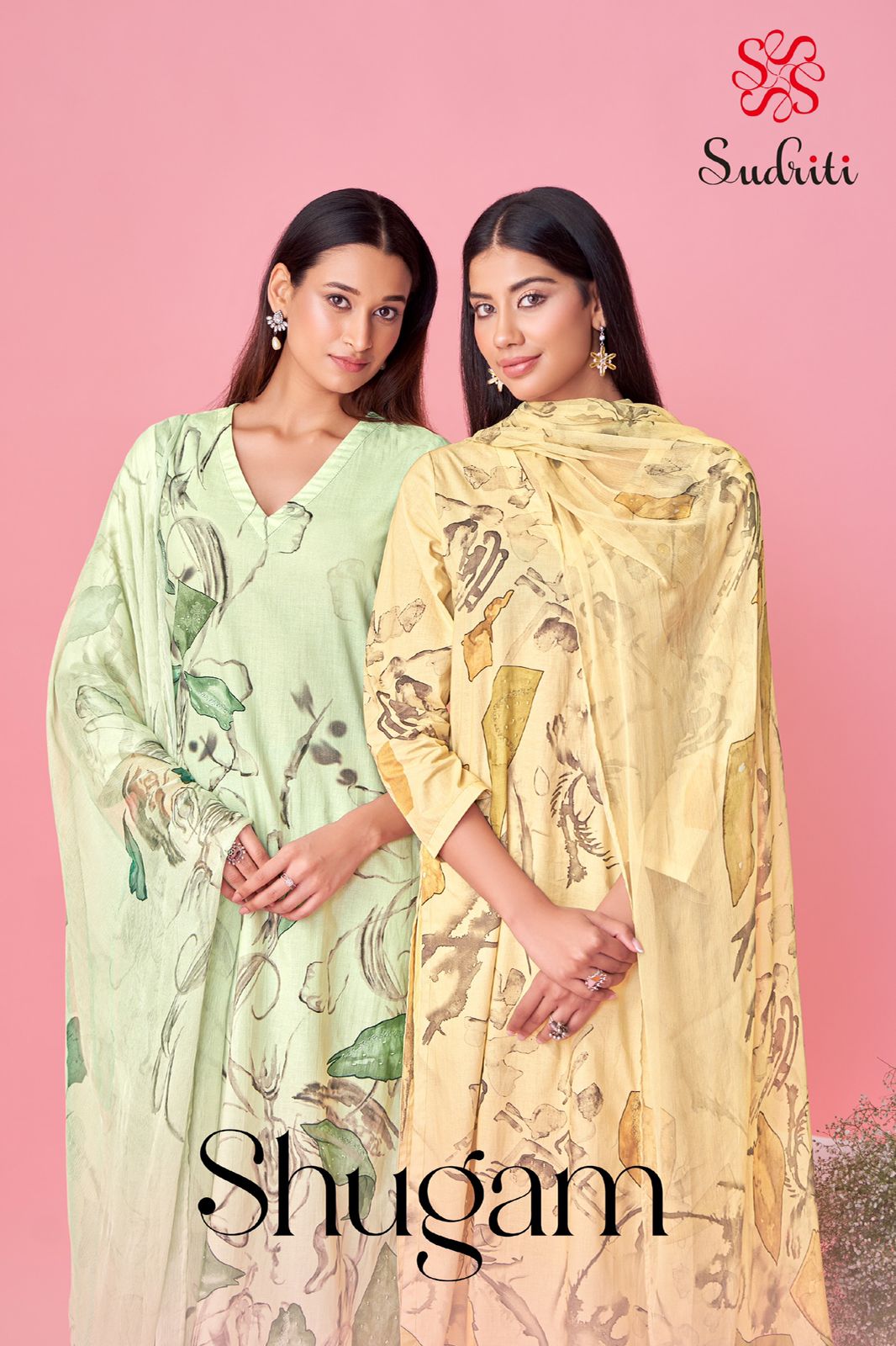 Sahiba sudriti shugam ladies handwork suit