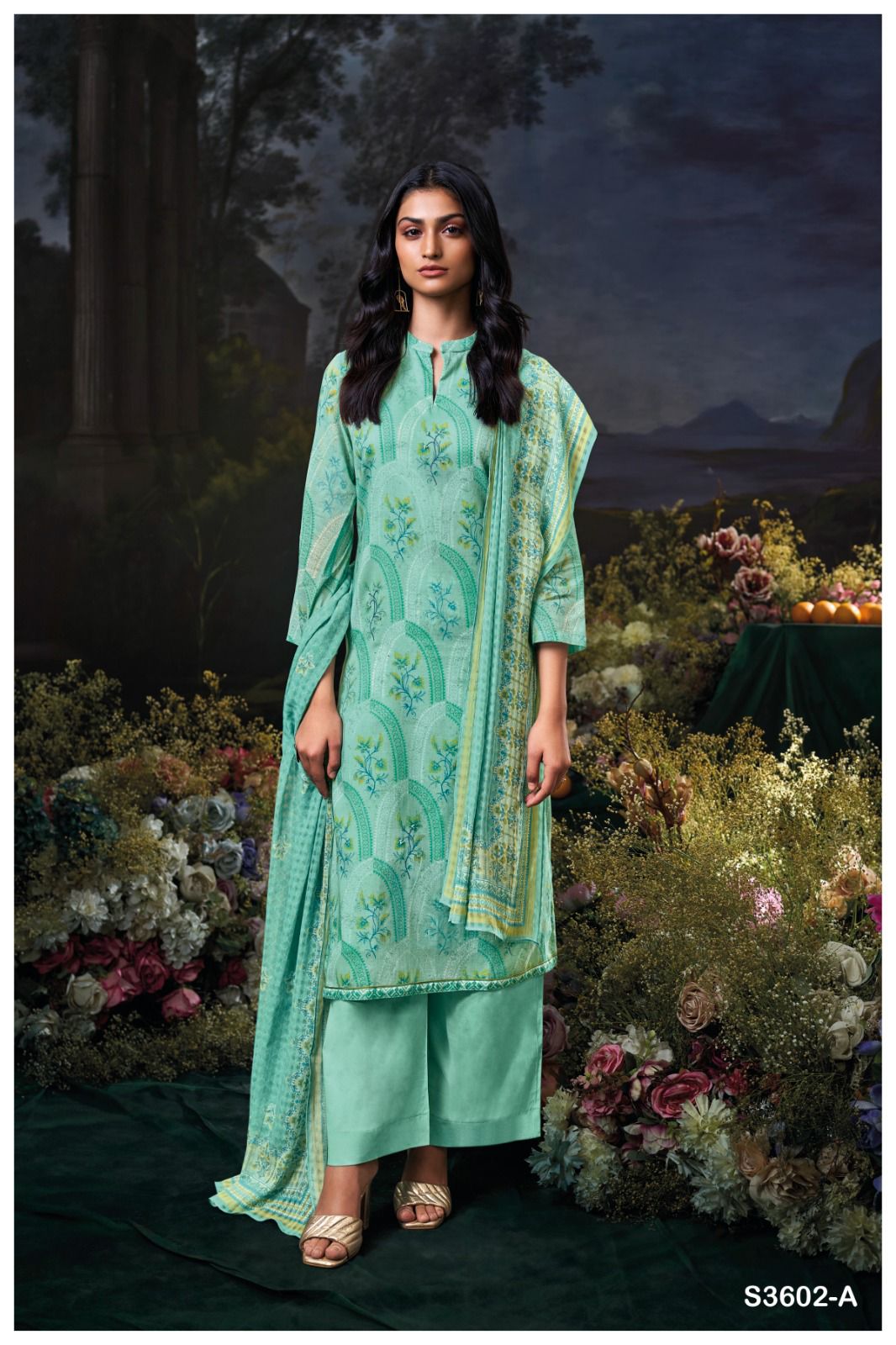 Ganga gigi 3602 ladies wholesaler suit in Delhi