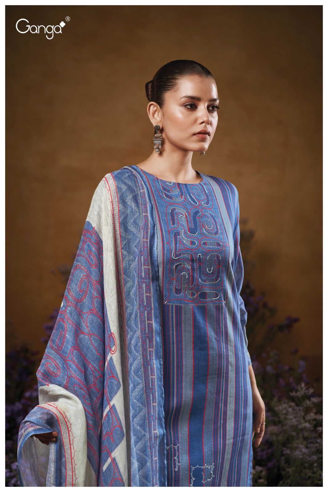 Ganga tavia 3546 ladies designer suits