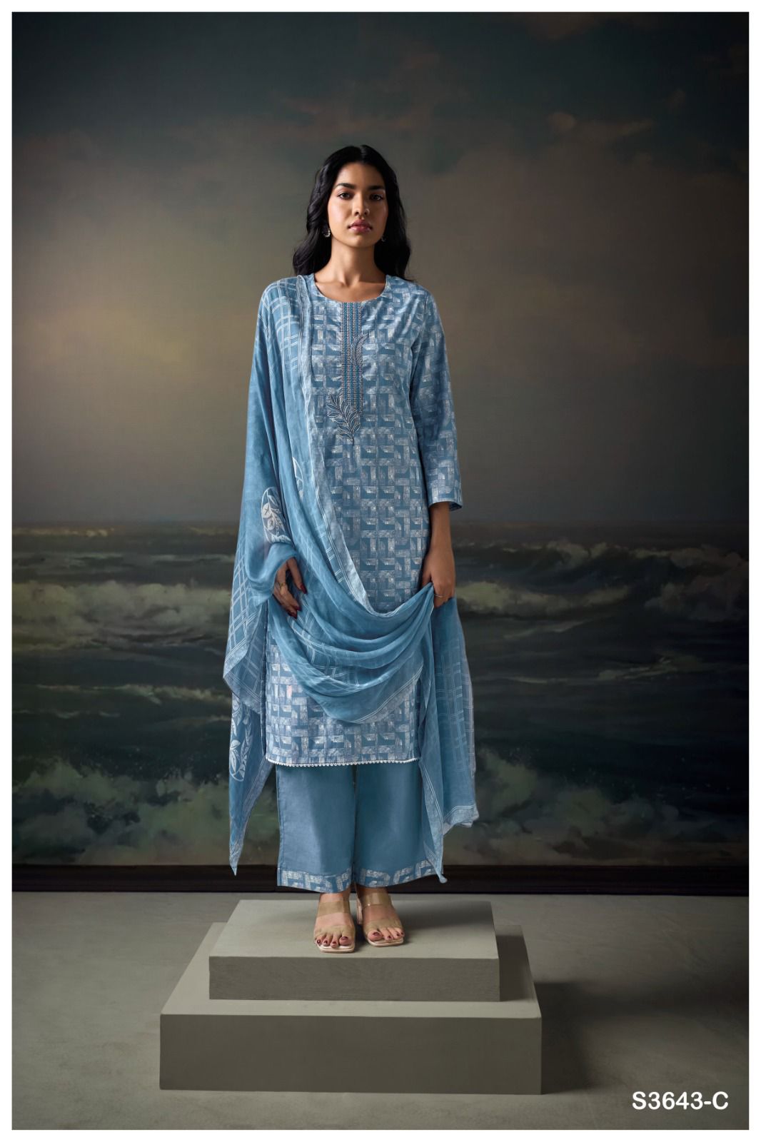 Ganga legeto 3643 ladies designer suit in Kolkata