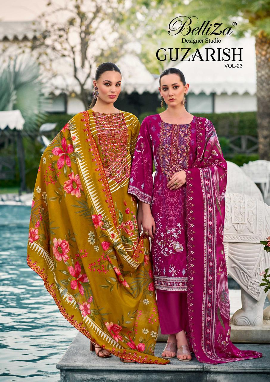 Belliza guzarish 23 premium designer ladies suits